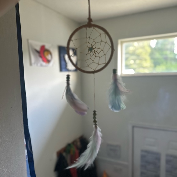 Handmade small size dream catcher - Picture 3 of 3